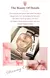 POEDAGAR-Relógio de quartzo feminino impermeável em aço inoxidável, relógio feminino elegante - Turinshop virtual