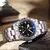 ADDIESDIVE GMT Relógios para Homens, Aço Inoxidável, Luminous Calendar Display, 20ATM Quartz Relógios, 39mm Diver Watch - loja online