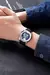 Skmei-Relógios casuais masculinos de quartzo, céu estrelado, fase lunar, relógios de pulso de couro genuíno, relógio impermeável, moda - Turinshop virtual