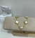 Pulsera van cleef blanca