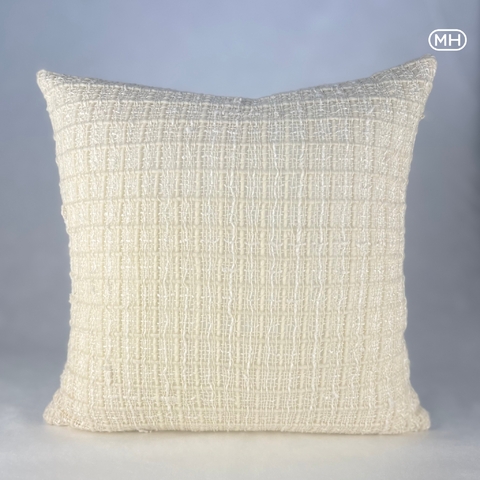 Almofada Luxe Blend 50x50 em Lã e Seda – Toque de Luxo e Conforto