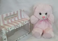 Osa peluche rosa - María Eugenia Mensa