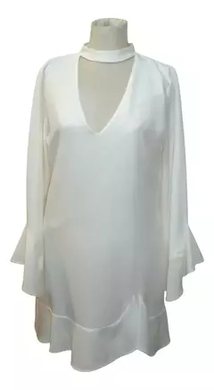 Vestido halter estilo retro