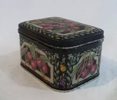 Lote latita lata cerezas y frutillas vintage en internet