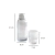 Botella + vaso vidrio labrado - comprar online