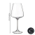 Copa Cristal Bohemia x6 450 ml Corvus - comprar online