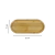Bandeja Bambú Oval 34 cm en internet