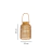 Fanal Solar Rattan Roma L Natural - Bazar El Cremayer