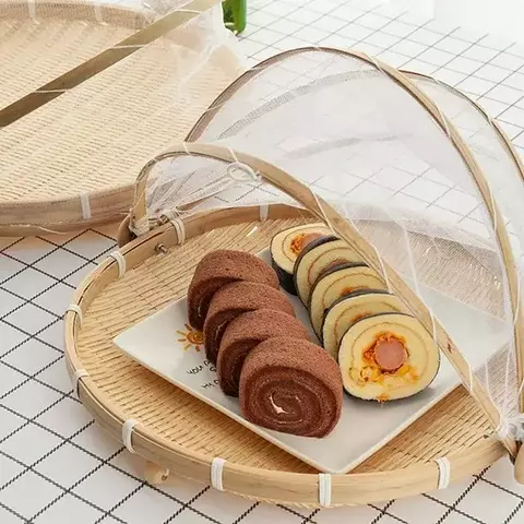 Cubre Alimentos Bambú 32 cm