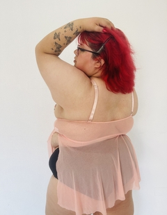 Imagen de Baby doll flores y cadena.