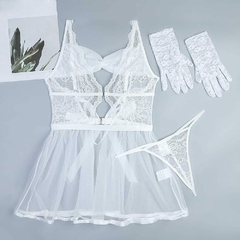 Imagen de Baby doll blanco, con accesorios.