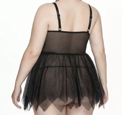 Babydoll negro talla 2XL