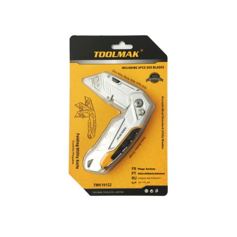 Cutter / Trincheta Metal Profesional Articulado 3 Posiciones con Repuestos