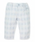 Tutto Piccolo-Pantalón Matiz - blanco y celeste