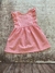 LOLA PALACIOS - Vestido - Coral Y Blanco - 4 años