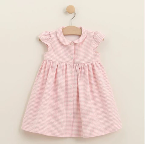 LOLA PALACIOS - Vestido - Rosa Y Blanco