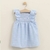 LOLA PALACIOS - Vestido - 100% Algodón - Blanco Y Azul