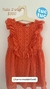 Tuc Tuc Vestido naranja con braguita talla 2 años