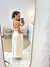 Vestido Longuete Creme - Ilumi Closet