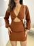Vestido Manga Longa na internet