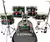 Imagem do Bateria Compacta Zowag Z1 Juvenil Bumbo 16 Polegadas Cor Black Funny