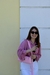 Bandolera Marta - Rosa bebé