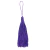 Pingente Tassel 7cm - Roxo - 5 unid. - comprar online
