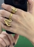 Anillo Gota Dorado - comprar online