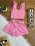 Conjunto Linho Rosa Bebe