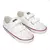 Tênis Converse Chuck Taylor Baby All Star Infantil 2V Branco Vermelho CK04180001 na internet