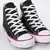 Tenis Converse All Star Preto Vermelho Ct00040007 Cano Alto -35 na internet