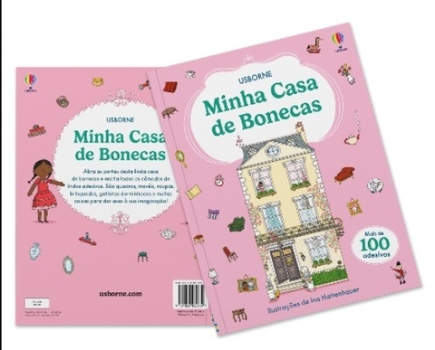 Minha Casa de Bonecas: Livro Adesivo