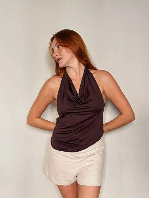Blusa Cosmos Cacau