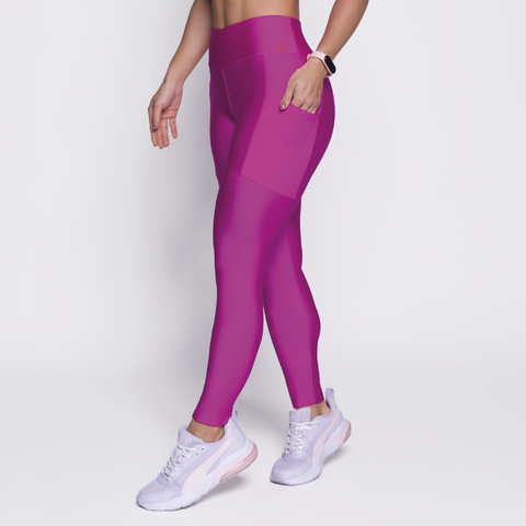 Calça Legging Fitness Com Bolso Lateral Selene 24642-637