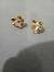 Brincos Corações com Zircônias
