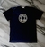 Burberry logo con relieve T-shirt, Negro, T: L
