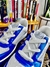Zapatillas LV Trainers custom, azul y blanco, T:39 - comprar online