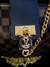 LV chess small locket hand bag, marròn y negras - HolaMaca! 