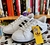 Imagen de Zapatillas Gucci x Adidas Shelltop custom collab, blanco y negro, T: 38