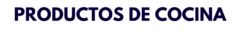 Banner de la categoría Productos de Cocina