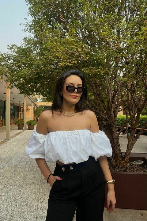 Blusa Ombro a Ombro Balone