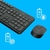 COMBO TECLADO Y MOUSE INAL LOGITECH MK235 EN ESPAÑOL en internet