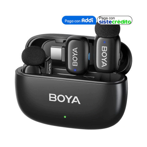 Micrófono inalámbrico doble BOYA Mini 14 USB-C Android