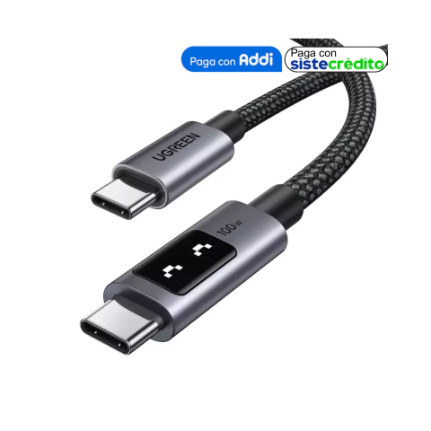 CABLE USB TIPO C A TIPO C UGREEN UNO L509 100W - comprar en línea