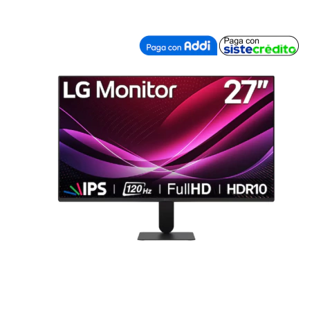 Monitor LG 27U411A-B 27 pulgadas 120Hz IPS Full HD 1ms
