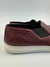 Tênis Gucci Modelo Slip On de Couro Bordô - Brechó Trésor By Saia da Filó