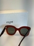 Óculos Celine Modelo Gatinho Bordo com Lente Preta - comprar online