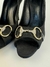 Scarpin Gucci Crystal de Cetim Preto: Sofisticação e Glamour! - Brechó Trésor By Saia da Filó
