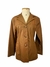 Blazer Peles Barriloche: O Charme do Couro Marrom!