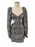 Vestido Amarante Xadrez Viscose com Elastano